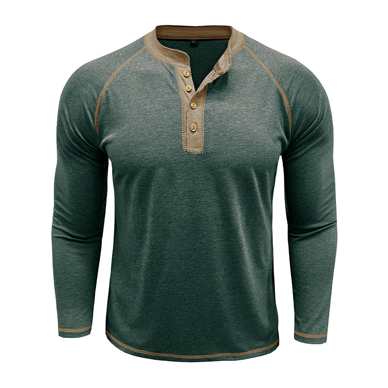 Hussein Henley Long Sleeve