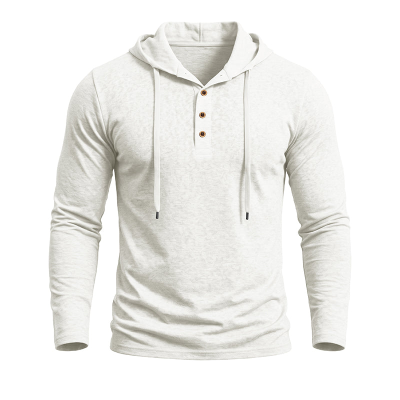 Men’s Hooded Long Sleeve T-Shirt