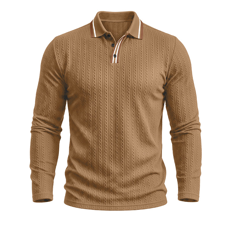 Matt Long Sleeve Polo Shirt