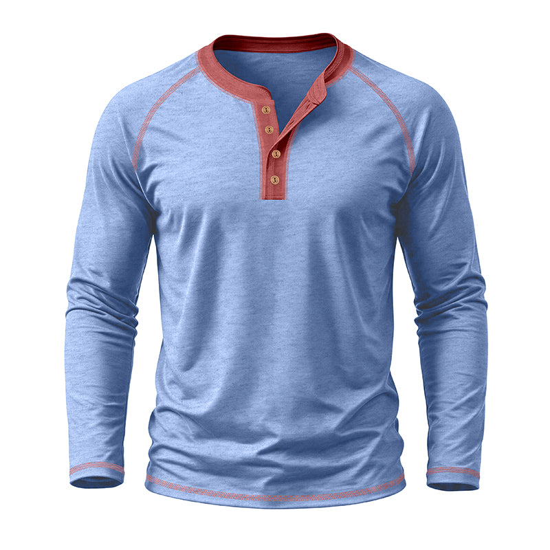 Hussein Henley Long Sleeve
