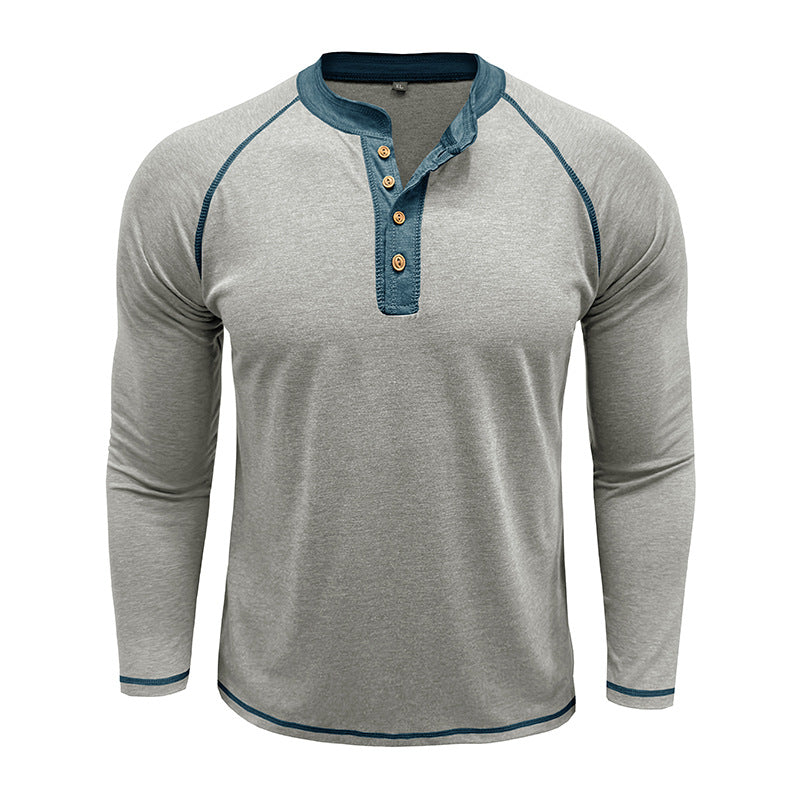 Hussein Henley Long Sleeve