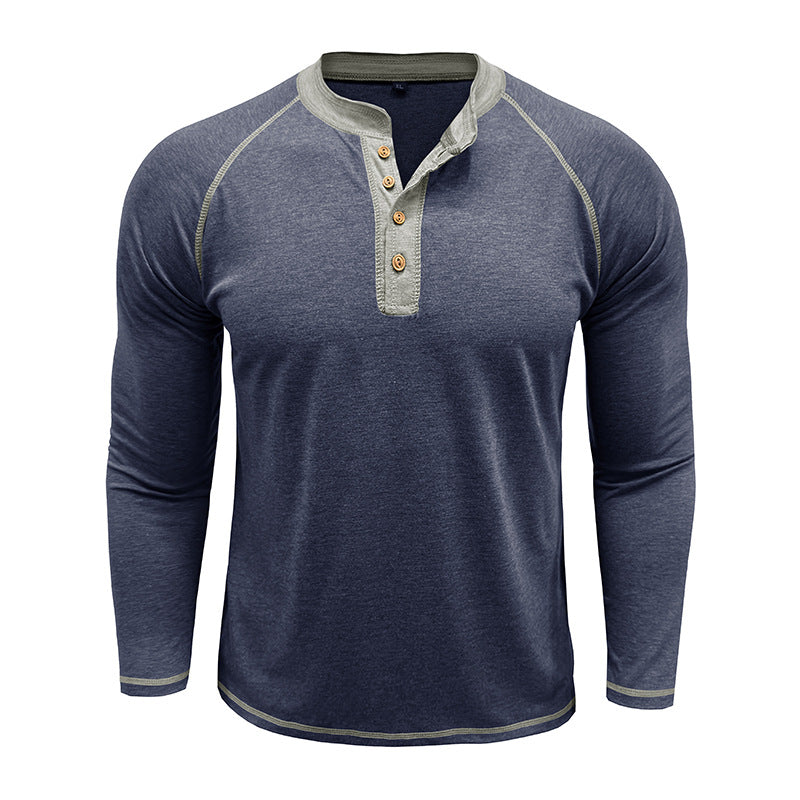 Hussein Henley Long Sleeve