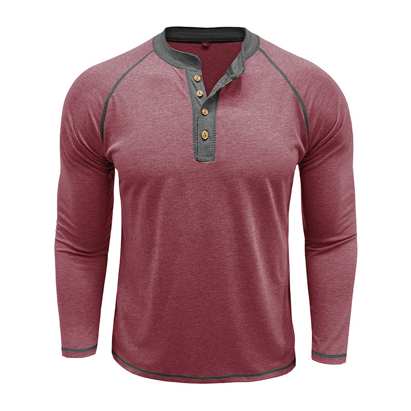 Hussein Henley Long Sleeve
