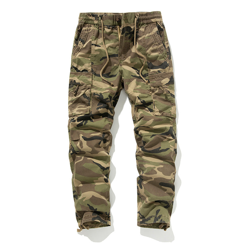Terry Camouflage Cargo Pants