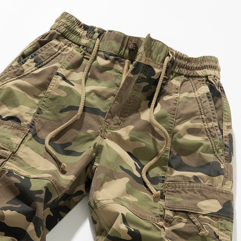 Terry Camouflage Cargo Pants