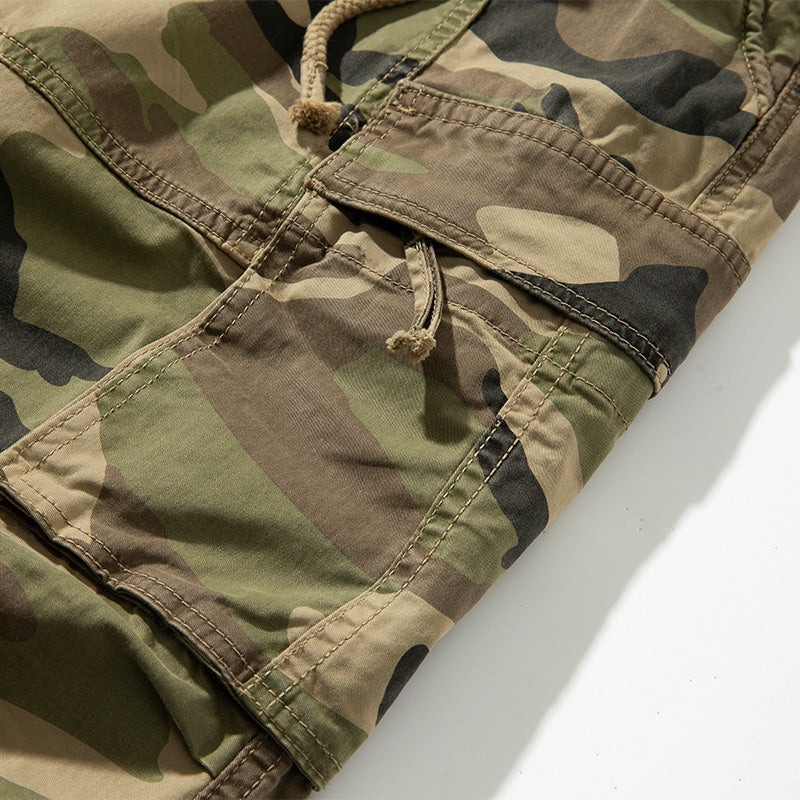 Terry Camouflage Cargo Pants