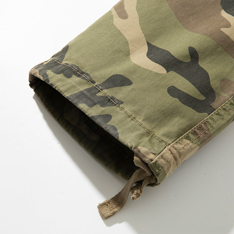Terry Camouflage Cargo Pants