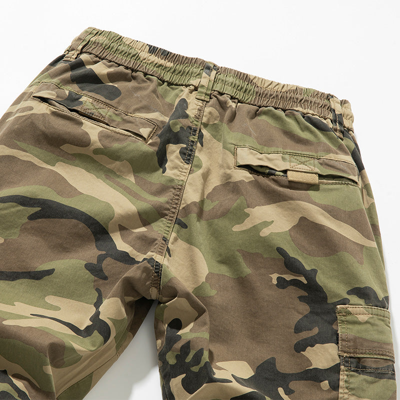 Terry Camouflage Cargo Pants