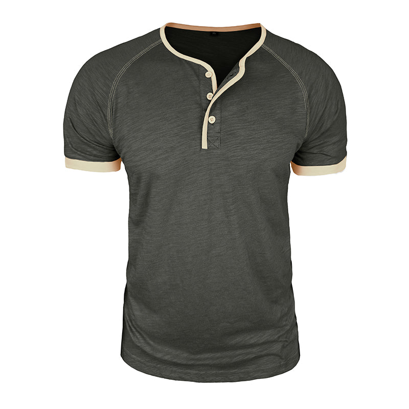 Rory Cotton Henley Collar