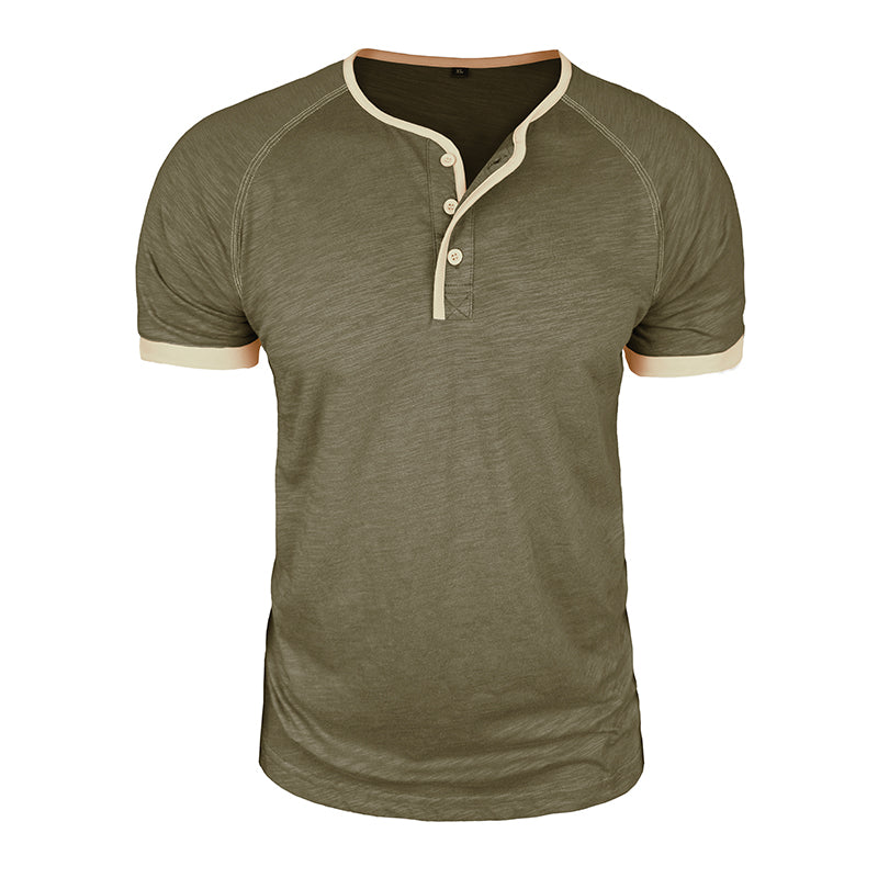 Rory Cotton Henley Collar