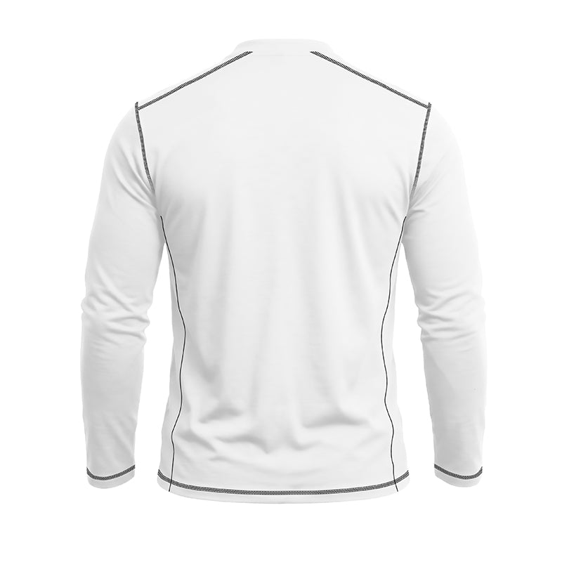 Daniel Long-Sleeve Henley T-Shirt