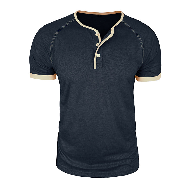 Rory Cotton Henley Collar