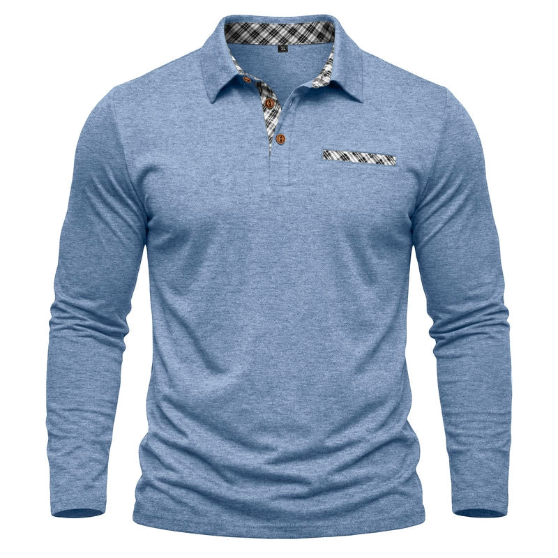 Men’s Long Sleeve Polo Shirt