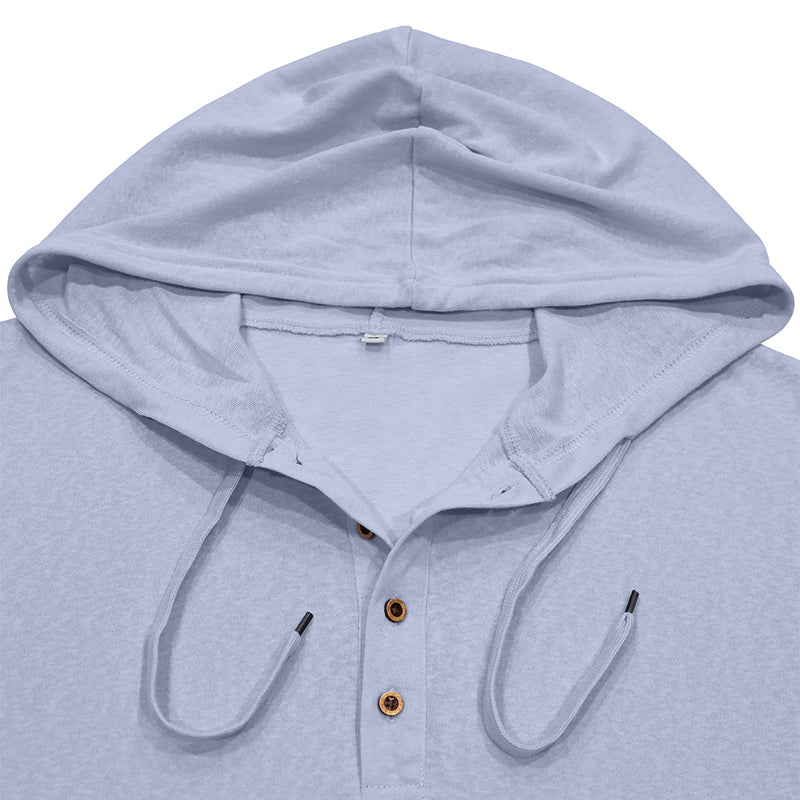 Men’s Hooded Long Sleeve T-Shirt