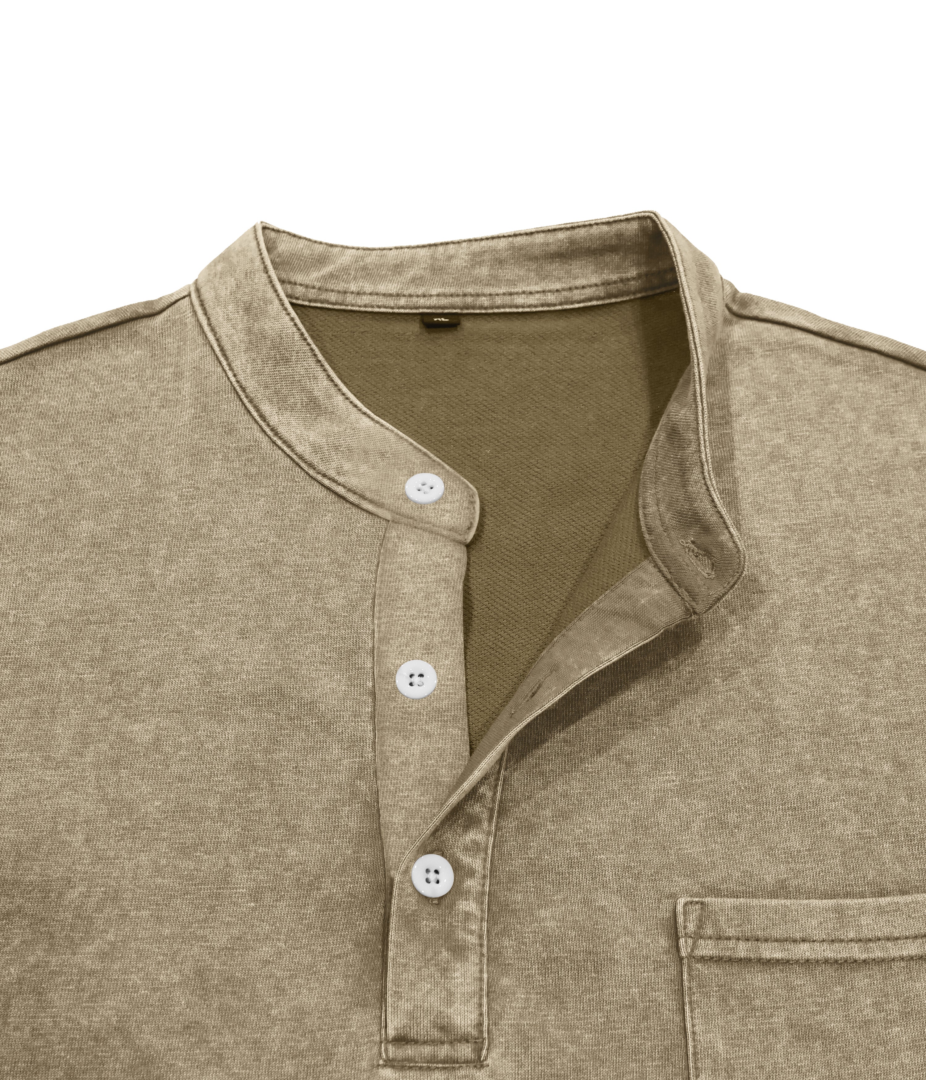 Redwood Vintage Wash Henley Shirt