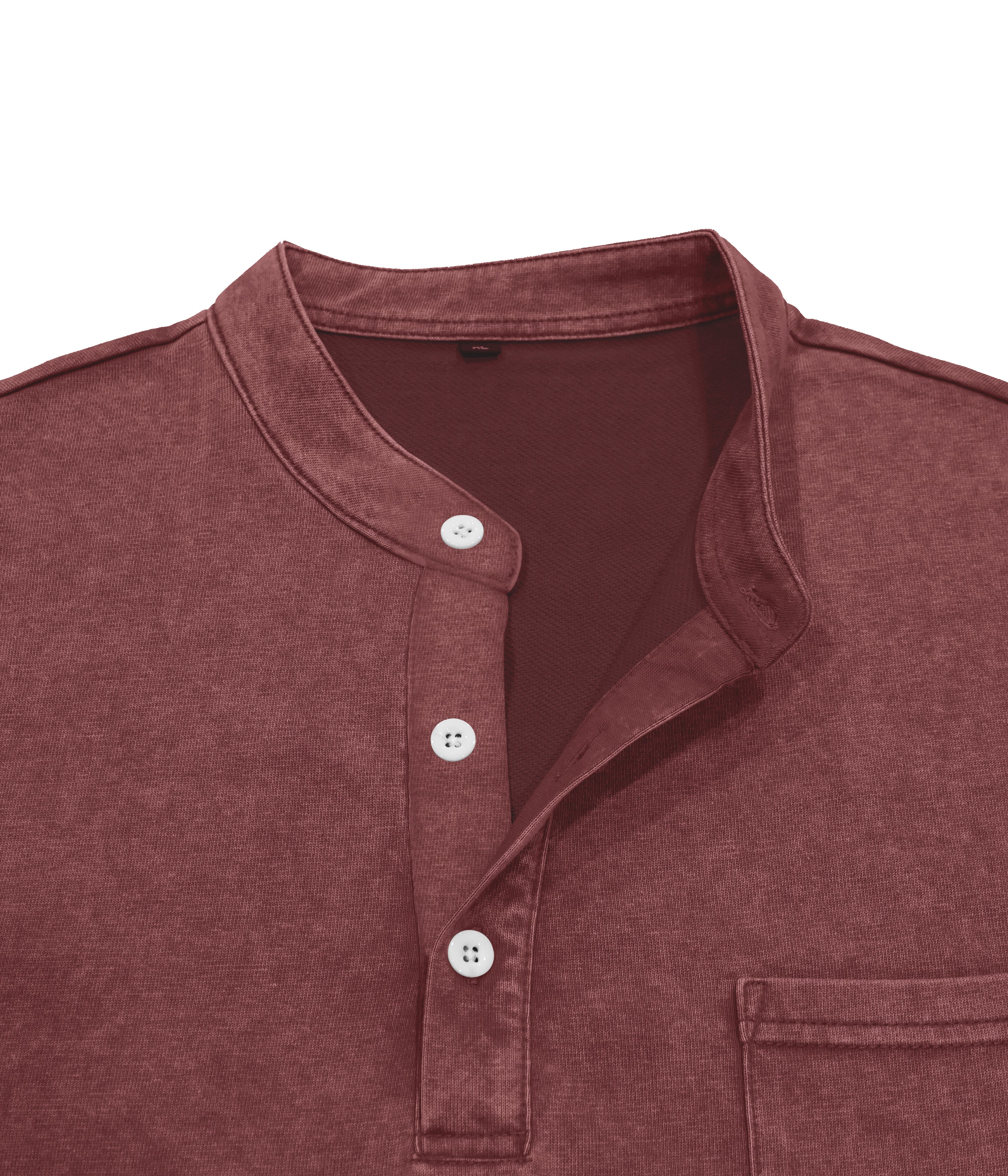 Redwood Vintage Wash Henley Shirt