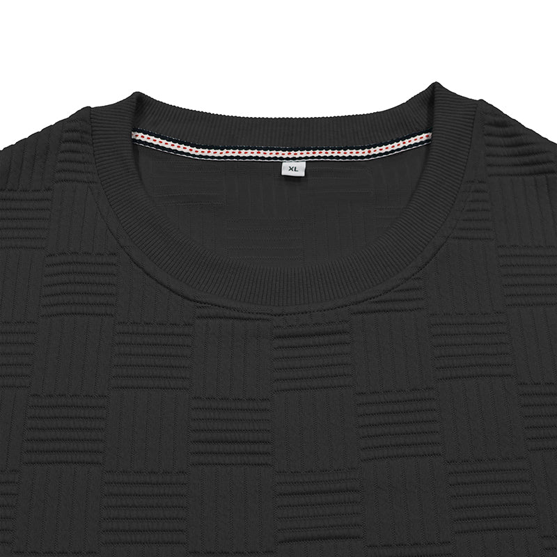 Charles Jacquard Crewneck Winter Sweatshirt