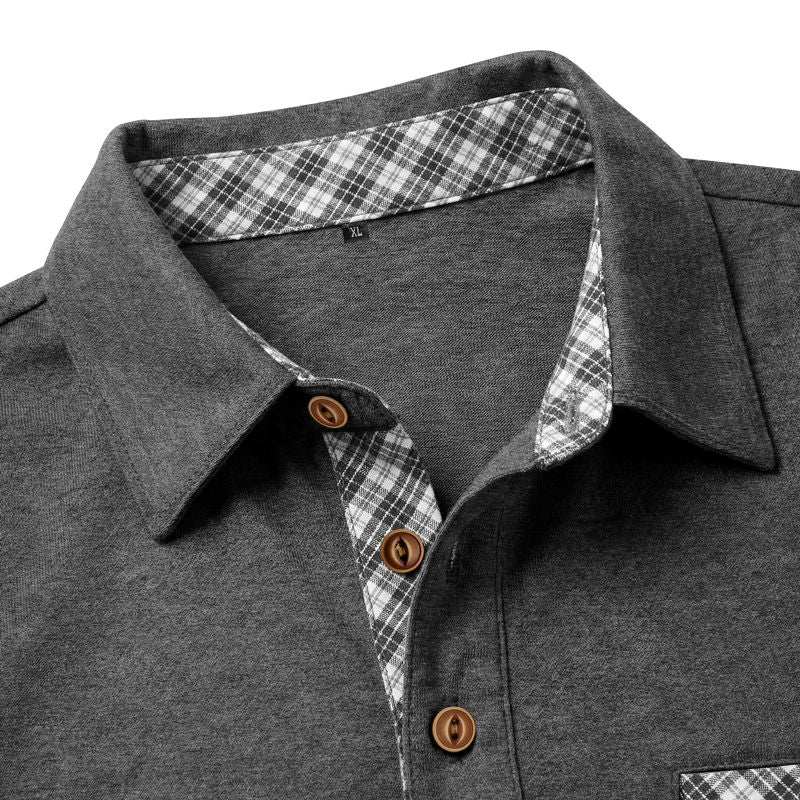 Men’s Long Sleeve Polo Shirt