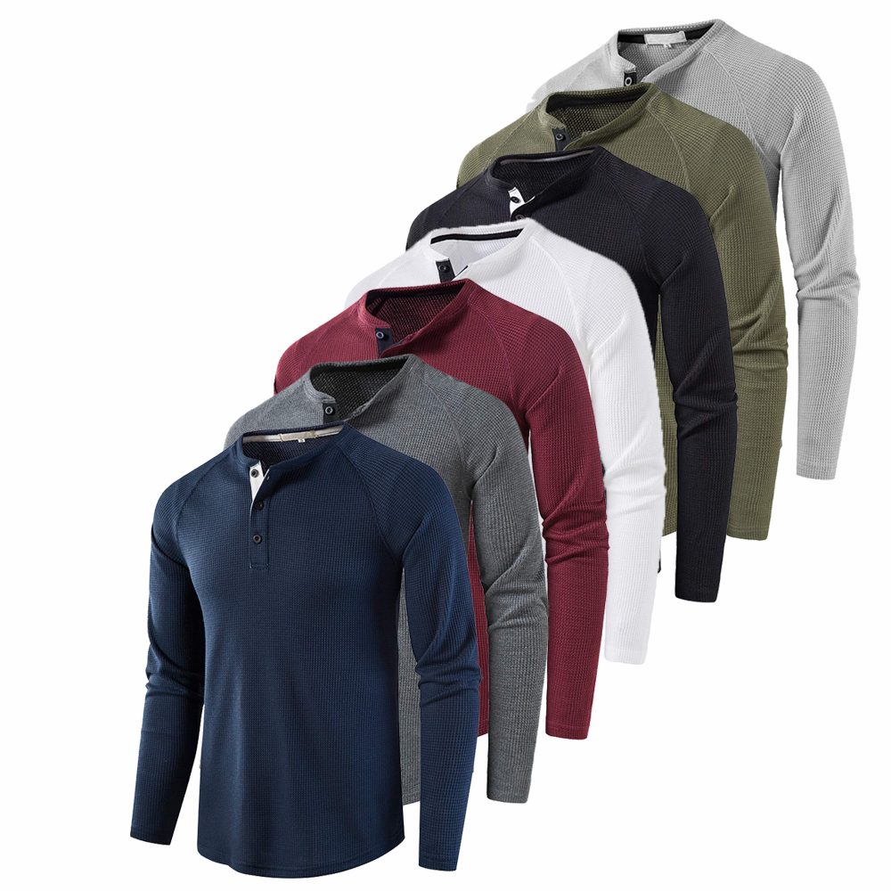 Men Casual Long Sleeve Shirt & T-shirt