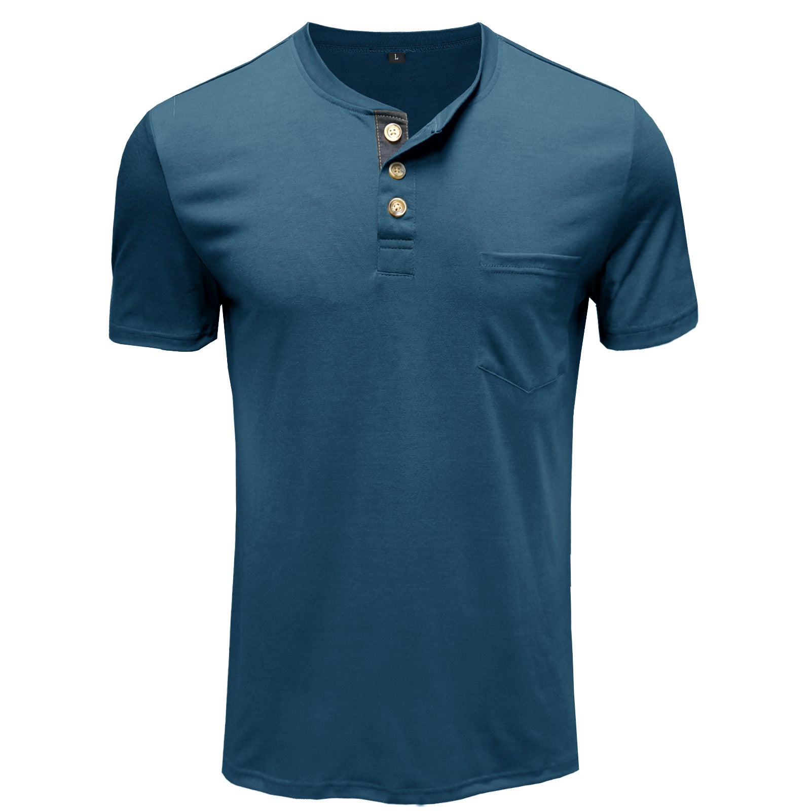 T-shirt décontracté à manches courtes en coton pour hommes
