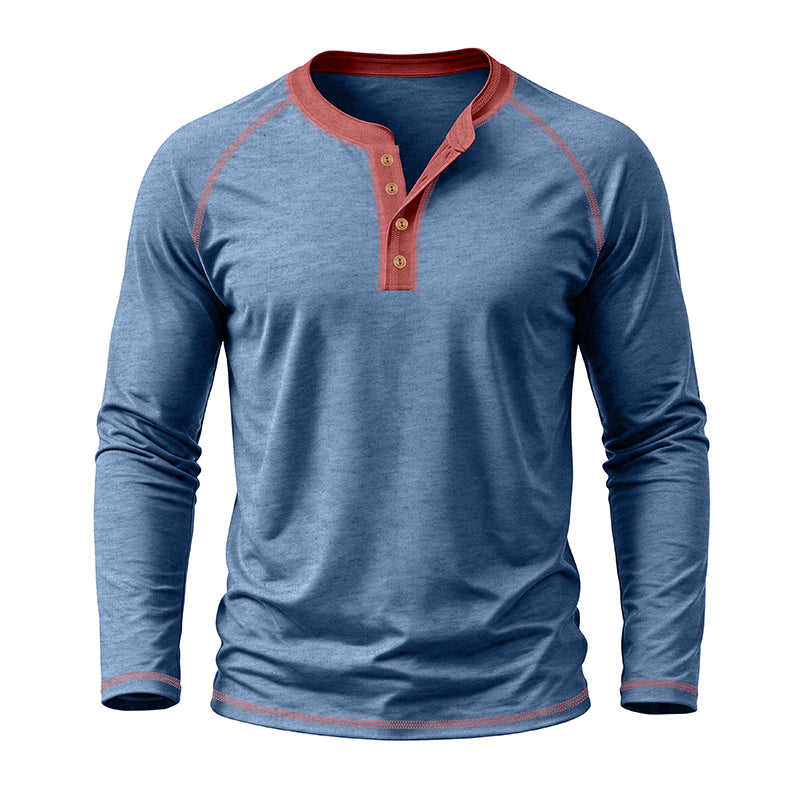 Hussein Henley Long Sleeve