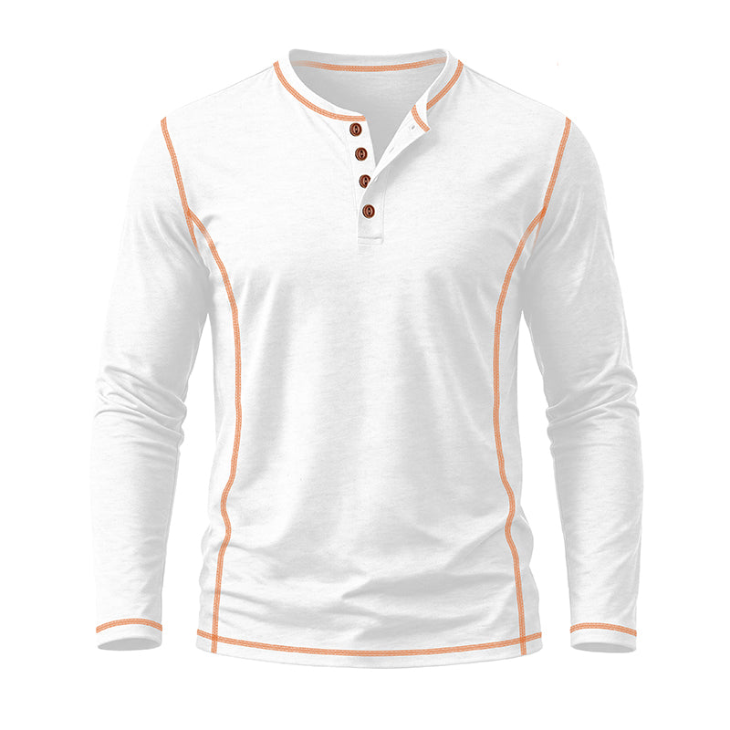 Nolan Casual Long Sleeve Henley