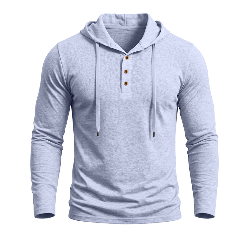 Men’s Hooded Long Sleeve T-Shirt