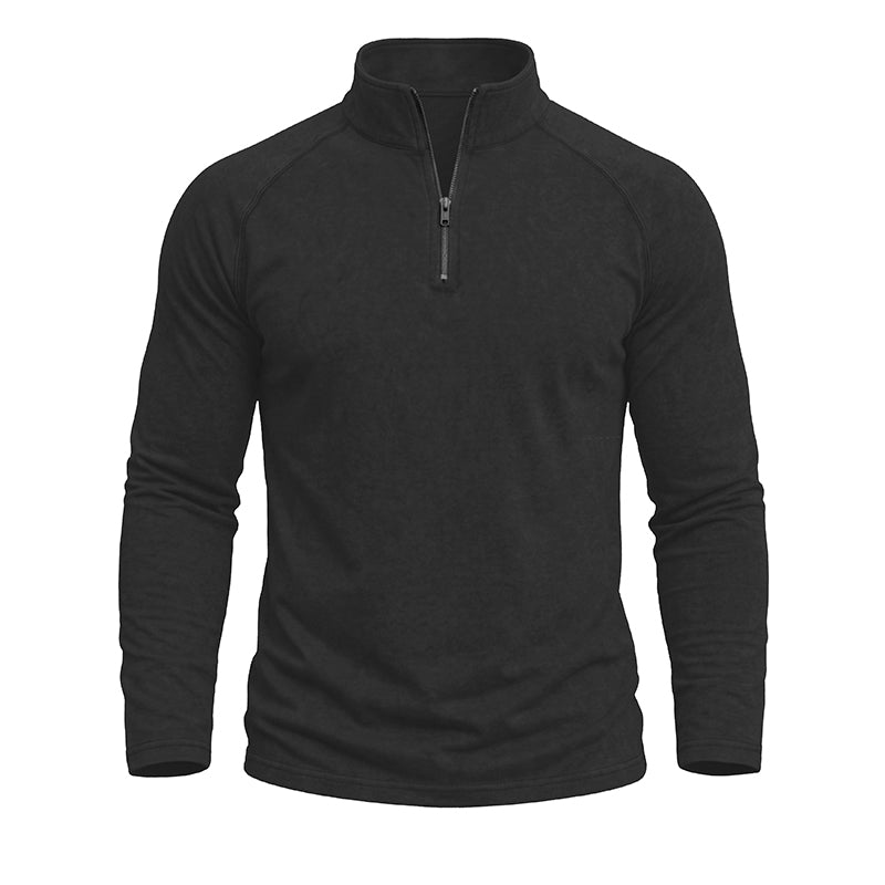 Jeremy  Vintage Wash Quarter-Zip Pullover