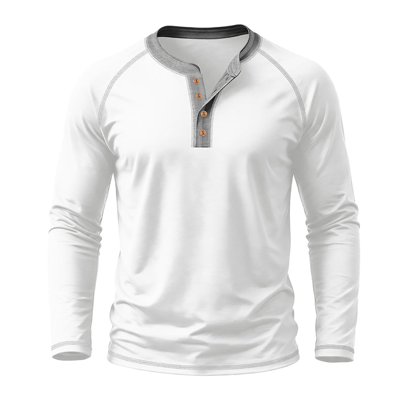 Hussein Henley Long Sleeve