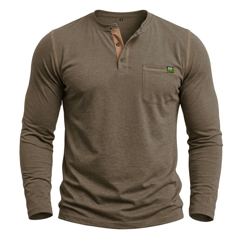 Carlisle Cotton Henley
