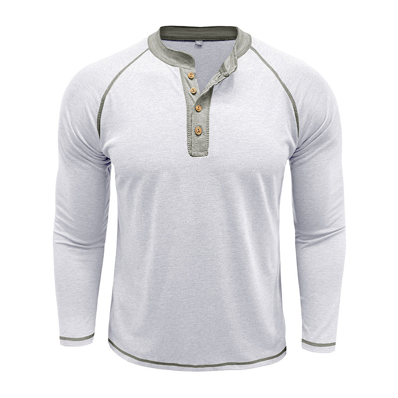 Hussein Henley Long Sleeve