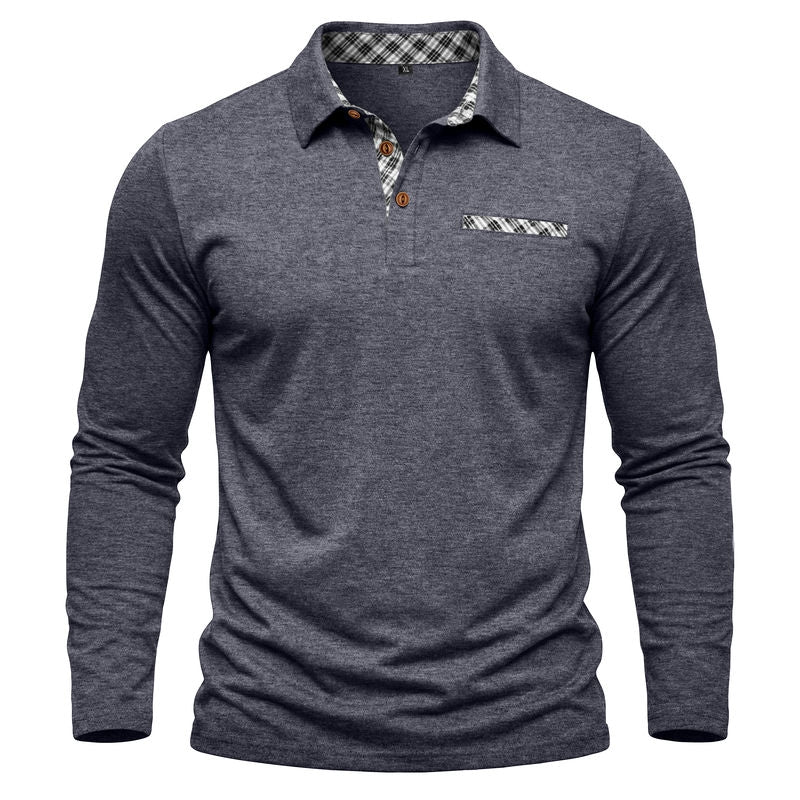 Men’s Long Sleeve Polo Shirt