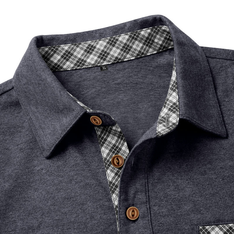 Men’s Long Sleeve Polo Shirt