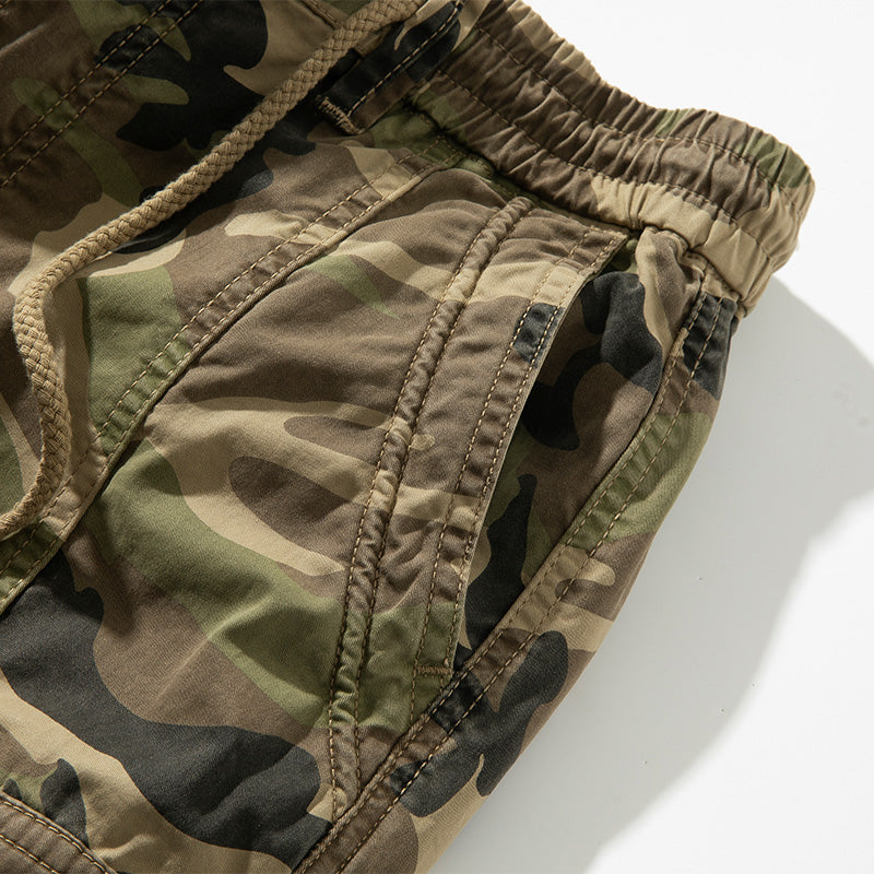 Terry Camouflage Cargo Pants