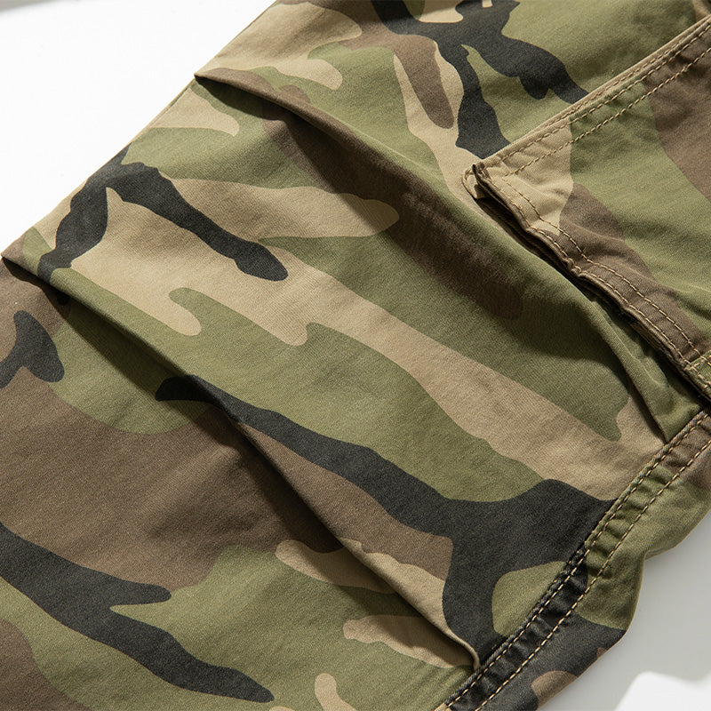 Terry Camouflage Cargo Pants
