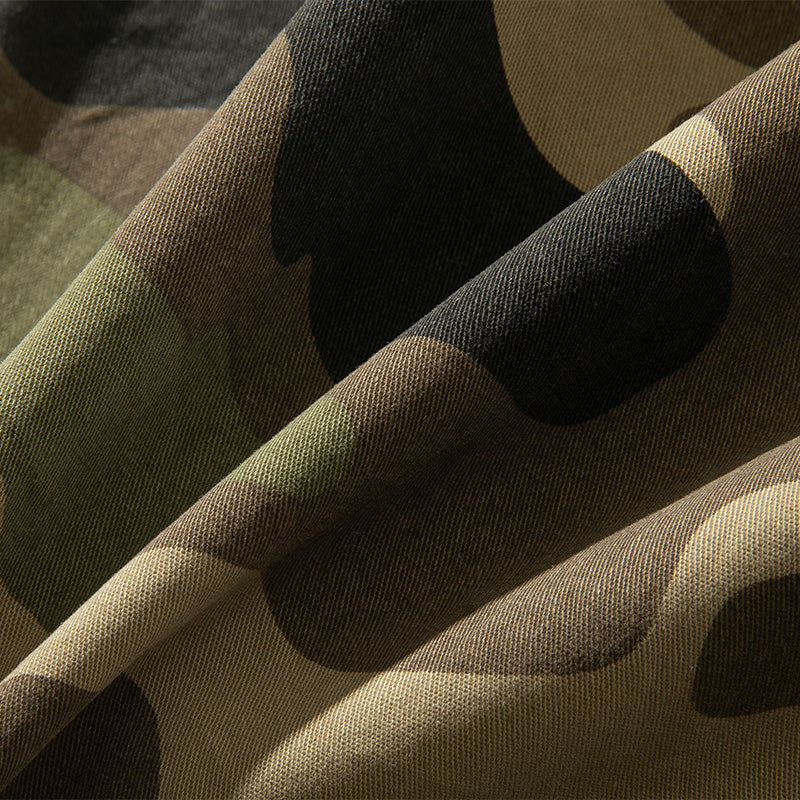 Terry Camouflage Cargo Pants
