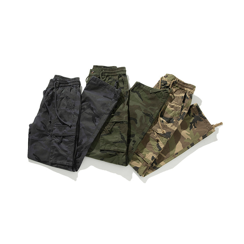 Terry Camouflage Cargo Pants