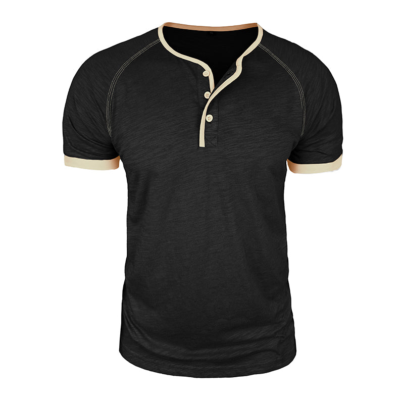 Rory Cotton Henley Collar