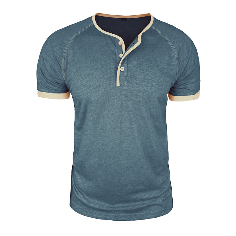 Rory Cotton Henley Collar