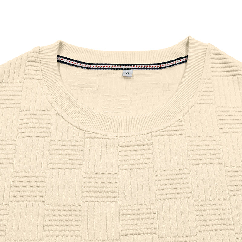 Charles Jacquard Crewneck Winter Sweatshirt