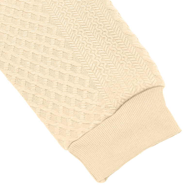 Arturo Textured Jacquard Crewneck Sweatshirt