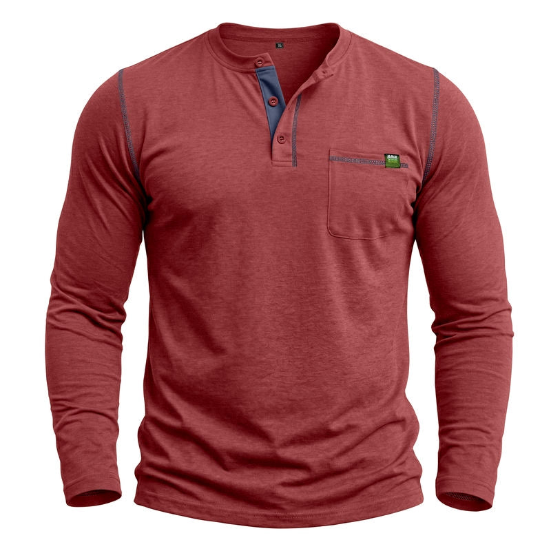 Carlisle Cotton Henley