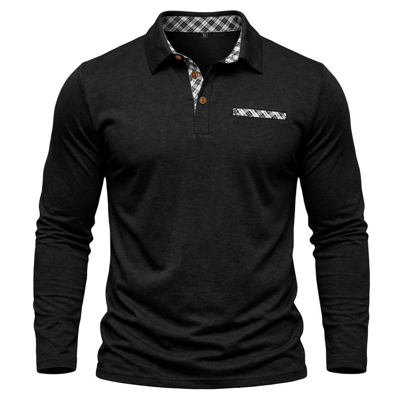 Men’s Long Sleeve Polo Shirt