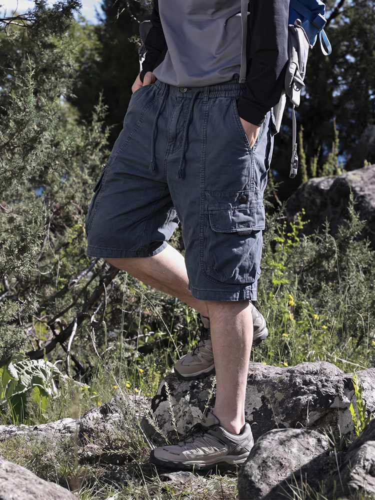 Mason Washed Cotton Cargo Shorts