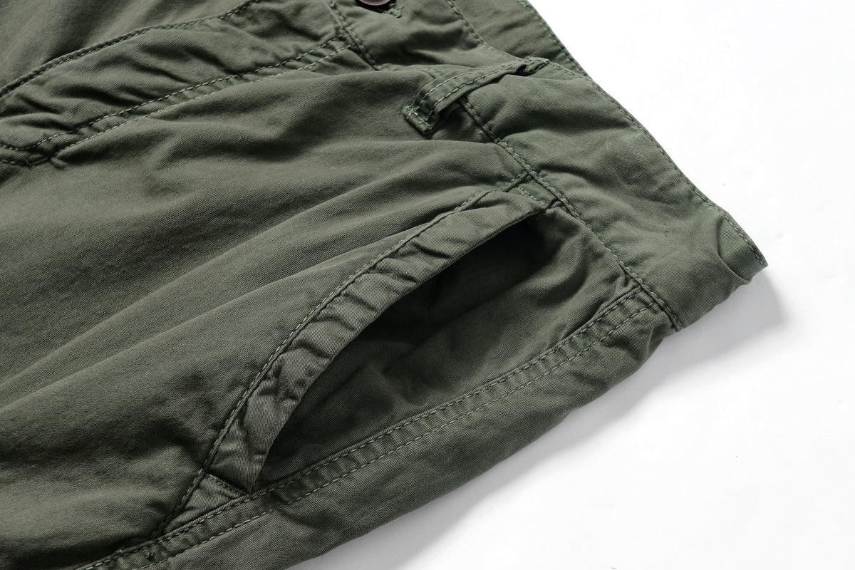 Jame High-quality Stretch Cotton Shorts